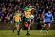 1 February 2025; Caolan McGonagle of Donegal during the Allianz Football League Division 1 match between Donegal and Dublin at MacCumhaill Park in Ballybofey, Donegal. Photo by Stephen McCarthy/Sportsfile