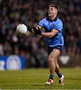 1 February 2025; Greg McEneaney of Dublin during the Allianz Football League Division 1 match between Donegal and Dublin at MacCumhaill Park in Ballybofey, Donegal. Photo by Stephen McCarthy/Sportsfile