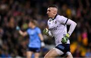 1 February 2025; Dublin goalkeeper Gavin Sheridan during the Allianz Football League Division 1 match between Donegal and Dublin at MacCumhaill Park in Ballybofey, Donegal. Photo by Stephen McCarthy/Sportsfile