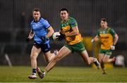 1 February 2025; Michael Langan of Donegal during the Allianz Football League Division 1 match between Donegal and Dublin at MacCumhaill Park in Ballybofey, Donegal. Photo by Stephen McCarthy/Sportsfile