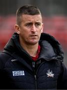 2 February 2025; Cork performance coach Rob Heffernan before the Allianz Football League Division 2 match between Down and Cork at Páirc Esler in Newry, Down. Photo by Ramsey Cardy/Sportsfile