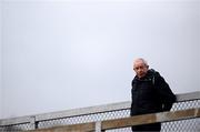 2 February 2025; Former Down manager Pete McGrath watches on during the Allianz Football League Division 2 match between Down and Cork at Páirc Esler in Newry, Down. Photo by Ramsey Cardy/Sportsfile