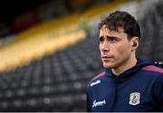 2 February 2025; Conor Cooney of Galway before the Allianz Hurling League Division 1A match between Kilkenny and Galway at UPMC Nowlan Park in Kilkenny. Photo by David Fitzgerald/Sportsfile
