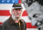 2 February 2025; Kilkenny supporter John Elwood from Glenmore before the Allianz Hurling League Division 1A match between Kilkenny and Galway at UPMC Nowlan Park in Kilkenny. Photo by David Fitzgerald/Sportsfile