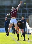 2 February 2025; John Fleming of Galway during the Allianz Hurling League Division 1A match between Kilkenny and Galway at UPMC Nowlan Park in Kilkenny. Photo by David Fitzgerald/Sportsfile