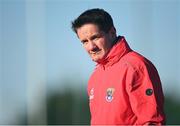 2 February 2025; Wexford manager John Hegarty before the Allianz Football League Division 4 match between Limerick and Wexford at Mick Neville Park in Rathkeale, Limerick. Photo by Tom Beary/Sportsfile