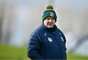 2 February 2025; Meath manager Robbie Brennan before the Allianz Football League Division 2 match between Meath and Cavan at Páirc Tailteann in Navan, Meath. Photo by Tyler Miller/Sportsfile
