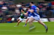2 February 2025; Ronan Jones of Meath shoots to score his side's first goal during the Allianz Football League Division 2 match between Meath and Cavan at Páirc Tailteann in Navan, Meath. Photo by Tyler Miller/Sportsfile