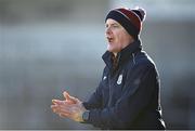 2 February 2025; Galway manager Micheál Donoghue during the Allianz Hurling League Division 1A match between Kilkenny and Galway at UPMC Nowlan Park in Kilkenny. Photo by David Fitzgerald/Sportsfile