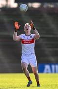 2 February 2025; Mayo goalkeeper Colm Reape on the attack in the Galway half of the pitch during the Allianz Football League Division 1 match between Mayo and Galway at Hastings Insurance MacHale Park in Castlebar, Mayo. Photo by Piaras Ó Mídheach/Sportsfile