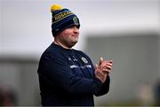 2 February 2025; Roscommon manager Davy Burke during the Allianz Football League Division 2 match between Louth and Roscommon at Integral GAA Grounds in Drogheda, Louth. Photo by Ben McShane/Sportsfile
