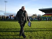 2 February 2025; Carlow manager Tom Mullally after his side's victory in the Allianz Hurling League Division 1B match between Carlow and Waterford at Netwatch Cullen Park in Carlow. Photo by Stephen Marken/Sportsfile