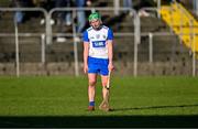 2 February 2025; Conor Keane of Waterford after his side's defeat in the Allianz Hurling League Division 1B match between Carlow and Waterford at Netwatch Cullen Park in Carlow. Photo by Stephen Marken/Sportsfile