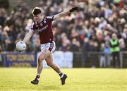 2 February 2025; Cillian Ó Curraoin of Galway during the Allianz Football League Division 1 match between Mayo and Galway at Hastings Insurance MacHale Park in Castlebar, Mayo. Photo by Piaras Ó Mídheach/Sportsfile