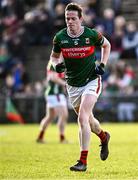 2 February 2025; Stephen Coen of Mayo leaves the pitch after he was sent off during the Allianz Football League Division 1 match between Mayo and Galway at Hastings Insurance MacHale Park in Castlebar, Mayo. Photo by Piaras Ó Mídheach/Sportsfile