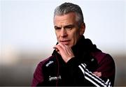 2 February 2025; Galway manager Pádraic Joyce during the Allianz Football League Division 1 match between Mayo and Galway at Hastings Insurance MacHale Park in Castlebar, Mayo. Photo by Piaras Ó Mídheach/Sportsfile