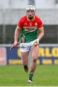 2 February 2025; Fiachra Fitzpatrick of Carlow during the Allianz Hurling League Division 1B match between Carlow and Waterford at Netwatch Cullen Park in Carlow. Photo by Stephen Marken/Sportsfile