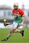 2 February 2025; Martin Kavanagh of Carlow during the Allianz Hurling League Division 1B match between Carlow and Waterford at Netwatch Cullen Park in Carlow. Photo by Stephen Marken/Sportsfile