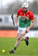 2 February 2025; Martin Kavanagh of Carlow during the Allianz Hurling League Division 1B match between Carlow and Waterford at Netwatch Cullen Park in Carlow. Photo by Stephen Marken/Sportsfile