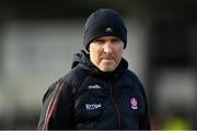 2 February 2025; Derry manager Paddy Tally before the Allianz Football League Division 1 match between Derry and Kerry at Celtic Park in Derry. Photo by Stephen McCarthy/Sportsfile