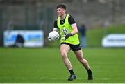2 February 2025; Meath goalkeeper Billy Hogan during the Allianz Football League Division 2 match between Meath and Cavan at Páirc Tailteann in Navan, Meath. Photo by Tyler Miller/Sportsfile