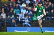 2 February 2025; Jordan Morris of Meath during the Allianz Football League Division 2 match between Meath and Cavan at Páirc Tailteann in Navan, Meath. Photo by Tyler Miller/Sportsfile
