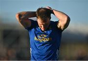2 February 2025; Cormac McKeogh of Cavan after his side's defeat in the Allianz Football League Division 2 match between Meath and Cavan at Páirc Tailteann in Navan, Meath. Photo by Tyler Miller/Sportsfile