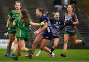 3 February 2025; Saoirse Delaney of Mayo celebrates her side's second goal during the 2025 Lidl Ladies National Football League Division 1 match between Meath and Mayo at Páirc Tailteann in Navan, Meath. Photo by David Fitzgerald/Sportsfile
