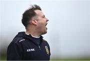 3 February 2025; Meath manager Shane McCormack during the 2025 Lidl Ladies National Football League Division 1 match between Meath and Mayo at Páirc Tailteann in Navan, Meath. Photo by David Fitzgerald/Sportsfile