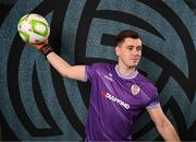 3 February 2025; Goalkeeper Brian Maher during a Derry City FC squad portraits session at Owenbeg Derry GAA Centre in Dungiven, Derry. Photo by Stephen McCarthy/Sportsfile