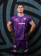 3 February 2025; Goalkeeper Brian Maher during a Derry City FC squad portraits session at Owenbeg Derry GAA Centre in Dungiven, Derry. Photo by Stephen McCarthy/Sportsfile