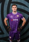 3 February 2025; Goalkeeper Brian Maher during a Derry City FC squad portraits session at Owenbeg Derry GAA Centre in Dungiven, Derry. Photo by Stephen McCarthy/Sportsfile