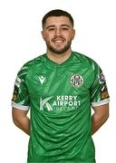 31 January 2025; Alex Dunne during a Kerry FC squad portrait session at Mounthawk Park in Tralee, Kerry. Photo by Brendan Moran/Sportsfile