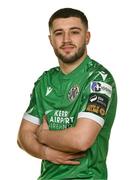31 January 2025; Alex Dunne during a Kerry FC squad portrait session at Mounthawk Park in Tralee, Kerry. Photo by Brendan Moran/Sportsfile