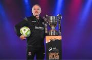 5 February 2025; Cobh Ramblers head coach Mick McDermott during the SSE Airtricity Men’s Premier Division, SSE Airtricity Men’s First Division and SSE Airtricity Women’s Premier Division Launch 2025 at Mansion House in Dublin. Photo by Stephen McCarthy/Sportsfile