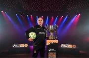 5 February 2025; Cobh Ramblers head coach Mick McDermott during the SSE Airtricity Men’s Premier Division, SSE Airtricity Men’s First Division and SSE Airtricity Women’s Premier Division Launch 2025 at Mansion House in Dublin. Photo by Stephen McCarthy/Sportsfile