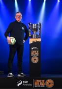 5 February 2025; Finn Harps manager Darren Murphy during the SSE Airtricity Men’s Premier Division, SSE Airtricity Men’s First Division and SSE Airtricity Women’s Premier Division Launch 2025 at Mansion House in Dublin. Photo by Stephen McCarthy/Sportsfile