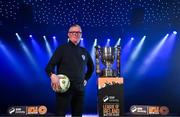 5 February 2025; Finn Harps manager Darren Murphy during the SSE Airtricity Men’s Premier Division, SSE Airtricity Men’s First Division and SSE Airtricity Women’s Premier Division Launch 2025 at Mansion House in Dublin. Photo by Stephen McCarthy/Sportsfile