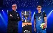 5 February 2025; Finn Harps manager Darren Murphy and Anto Dodd of Finn Harps during the SSE Airtricity Men’s Premier Division, SSE Airtricity Men’s First Division and SSE Airtricity Women’s Premier Division Launch 2025 at Mansion House in Dublin. Photo by Stephen McCarthy/Sportsfile