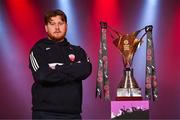 5 February 2025; Treaty United manager Sean Russell during the SSE Airtricity Men’s Premier Division, SSE Airtricity Men’s First Division and SSE Airtricity Women’s Premier Division Launch 2025 at Mansion House in Dublin. Photo by Stephen McCarthy/Sportsfile