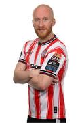 3 February 2025; Liam Boyce during a Derry City squad portrait session at Owenbeg Derry GAA Centre in Dungiven, Derry. Photo by Ramsey Cardy/Sportsfile