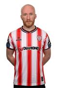 3 February 2025; Liam Boyce during a Derry City squad portrait session at Owenbeg Derry GAA Centre in Dungiven, Derry. Photo by Ramsey Cardy/Sportsfile