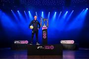 5 February 2025; Waterford head coach Gary Hunt during the SSE Airtricity Men’s Premier Division, SSE Airtricity Men’s First Division and SSE Airtricity Women’s Premier Division Launch 2025 at Mansion House in Dublin. Photo by Stephen McCarthy/Sportsfile