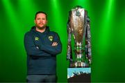 5 February 2025; Cork City manager Tim Clancy during the SSE Airtricity Men’s Premier Division, SSE Airtricity Men’s First Division and SSE Airtricity Women’s Premier Division Launch 2025 at Mansion House in Dublin. Photo by Stephen McCarthy/Sportsfile