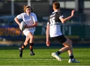 4 February 2025; Amaury Journée McKeown of Presentation College, Bray during the Bank of Ireland Leinster Rugby Boys Schools Junior Cup First Round match between Newbridge College and Presentation College, Bray at Energia Park in Dublin. Photo by Shauna Clinton/Sportsfile