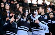 4 February 2025; Newbridge College players during the Bank of Ireland Leinster Rugby Boys Schools Junior Cup First Round match between Newbridge College and Presentation College, Bray at Energia Park in Dublin. Photo by Shauna Clinton/Sportsfile