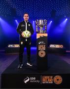 5 February 2025; Athlone Town manager Dario Castelo during the SSE Airtricity Men’s Premier Division, SSE Airtricity Men’s First Division and SSE Airtricity Women’s Premier Division Launch 2025 at Mansion House in Dublin. Photo by Stephen McCarthy/Sportsfile