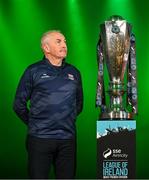 5 February 2025; Galway United manager John Caulfield during the SSE Airtricity Men’s Premier Division, SSE Airtricity Men’s First Division and SSE Airtricity Women’s Premier Division Launch 2025 at Mansion House in Dublin. Photo by Stephen McCarthy/Sportsfile