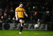 1 February 2025; Tyrone goalkeeper Niall Morgan during the Allianz Football League Division 1 match between Armagh and Tyrone at BOX-IT Athletic Grounds in Armagh. Photo by Ben McShane/Sportsfile