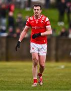2 February 2025; Tommy Durnin of Louth during the Allianz Football League Division 2 match between Louth and Roscommon at Integral GAA Grounds in Drogheda, Louth. Photo by Ben McShane/Sportsfile